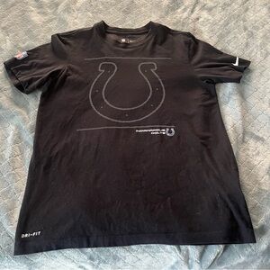 Nike Indianapolis Colts NFL DRI-FIT Men's T‎ Shirt Black Medium